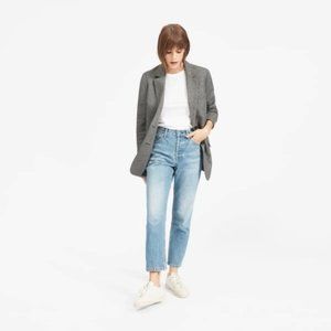 🔽 EVERLANE Cheeky Straight Jeans in Sky Blue